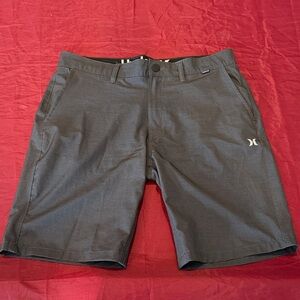 Hurley Men's Dark Gray Hybrid Shorts